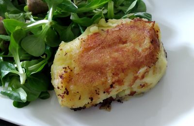 CROQUETTE DE POMMES DE TERRE AU COMTE