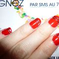 Le vernis rouge baiser