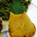 Flans de carottes au fromage frais