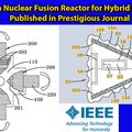 ➡️Un article sur le réacteur à fusion nucléaire pour les engins spatiaux hybrides publié dans une revue prestigieuse