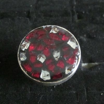 Bague mosaique réglable