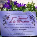 2015 : notre 2ème Festival de la Broderie à Dole