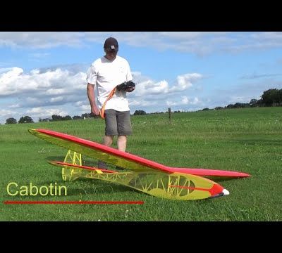 LE CABOTIN UN PLANEUR EN STRUCTURE DE 2,50 M D’ENVERGURE.