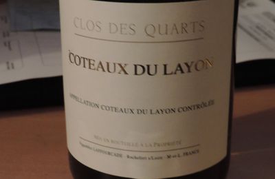 vignobles Laffourcade 2015 coteaux du layon