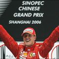 Schumi en tete du championnat pour la premiere fois de la saison 2006