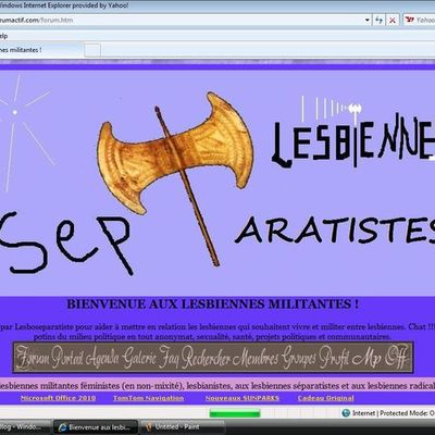 Notre forum et chat pour lesbiennes engagées