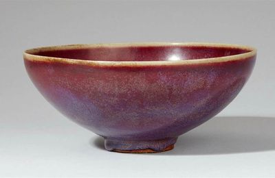 A shiwan yaobian-type glazed bowl, Guangdong, Qing dynasty (1644-1911)