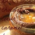 Fondant au chocolat et cœur de caramel beurre salé