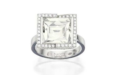Platinum and diamond ring, Nardi