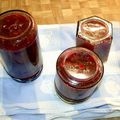 Confiture de prunes à la cannelle