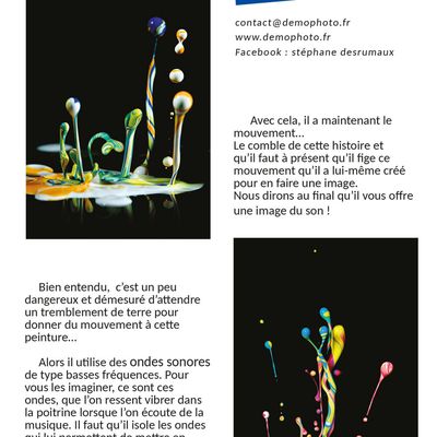 LES GOUTTES QU'IL NE FAUT PAS ESSUYER!