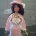 Fin robe rose