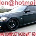 BMW Serie 3, BMW Serie 3, covering BMW Serie 3 noir mat