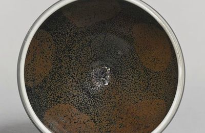 A black-glazed russet-splashed bowl, Northern Song / Jin dynasty  