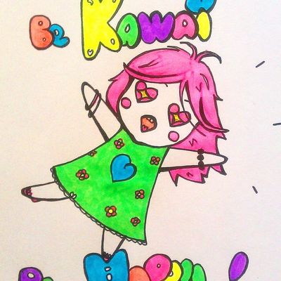 BE KAWAI BE HAPPY BY AMA