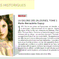 LA GALERIE DES JALOUSIES - TOME 1 - MARIE-BERNADETTE DUPUY - ROMAN HISTORIQUE.