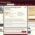 Réunion "Content Strategy" à Paris 