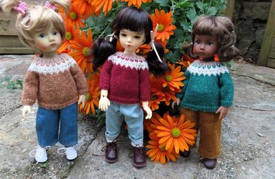 Les petites en automne