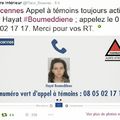 #Vincennes Appel à témoins toujours actif pour Hayat Boumeddiene : appelez le 0 805 02 17 17 