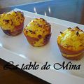 Cakes de pomme de terre, lardons et proscuitto