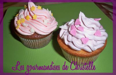 cupcakes au chocolat blanc