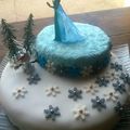 Gateau Reine des neiges !