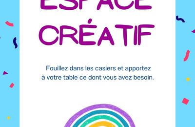 Un espace créatif au CDI [les bricOlages du mercredi]