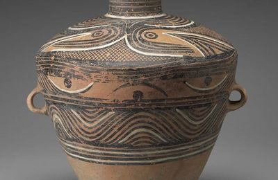 Pottery from Majiayao culture at the Minneapolis Institute of Art