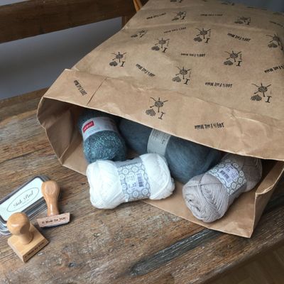 Ma double vie (kraft paper bag DIY inside)