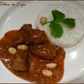 Curry de boeuf très parfumé