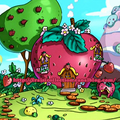 Les habitations de Charlotte aux fraises et de ses fraisi-amis ! 