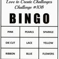 défi bingo sur lovetocreatechallenge