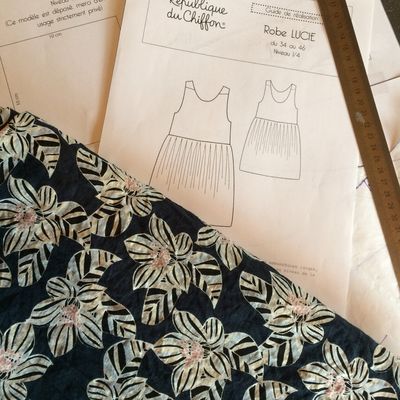 Robe Lucie et tarte tatin!