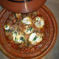 Tajine kefta aux oeufs