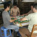 Les Chinois aiment jouer et surtout au majong