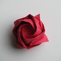 rose en origami