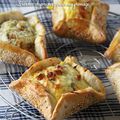 Flaounes: brioches chypriotes farcies au fromage