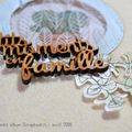 DT Scrapbookit - Mini album "Petits moments en famille" et son tuto