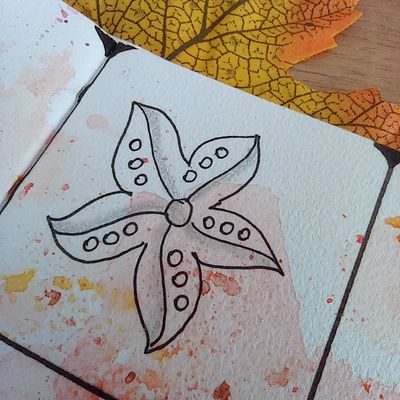 Inktober Tangles 2025