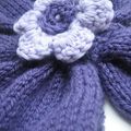Mure, lila et petites fleurs
