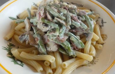 Carbonara revisitées au canard