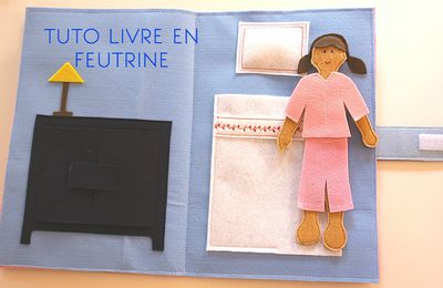 TUTO LIVRE CALME - PAPER DOLL EN FEUTRINE