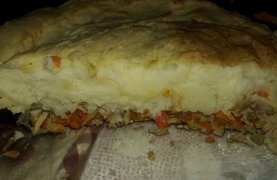 Parmentier de poularde aux légumes