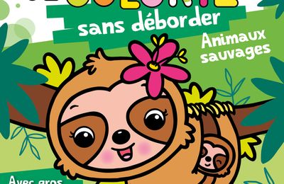 Je colorie sans déborder : Animaux sauvages [Activité]