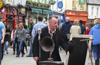 Scène de rue à Galway