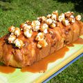 Cake au pop corn et caramel