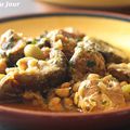 Tajine d'agneau aux légumes