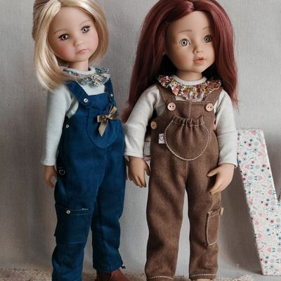 Patron Laurine, patron "premier flocon" ou patron N°17 :  la salopette