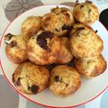 Muffins banane - choco - coco (sans matière grasse) 