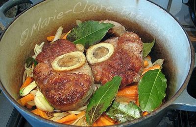 Jarret de veau à la Jules César : un bon plat mijoté aux parfums du Sud pour nous réchauffer cet hiver